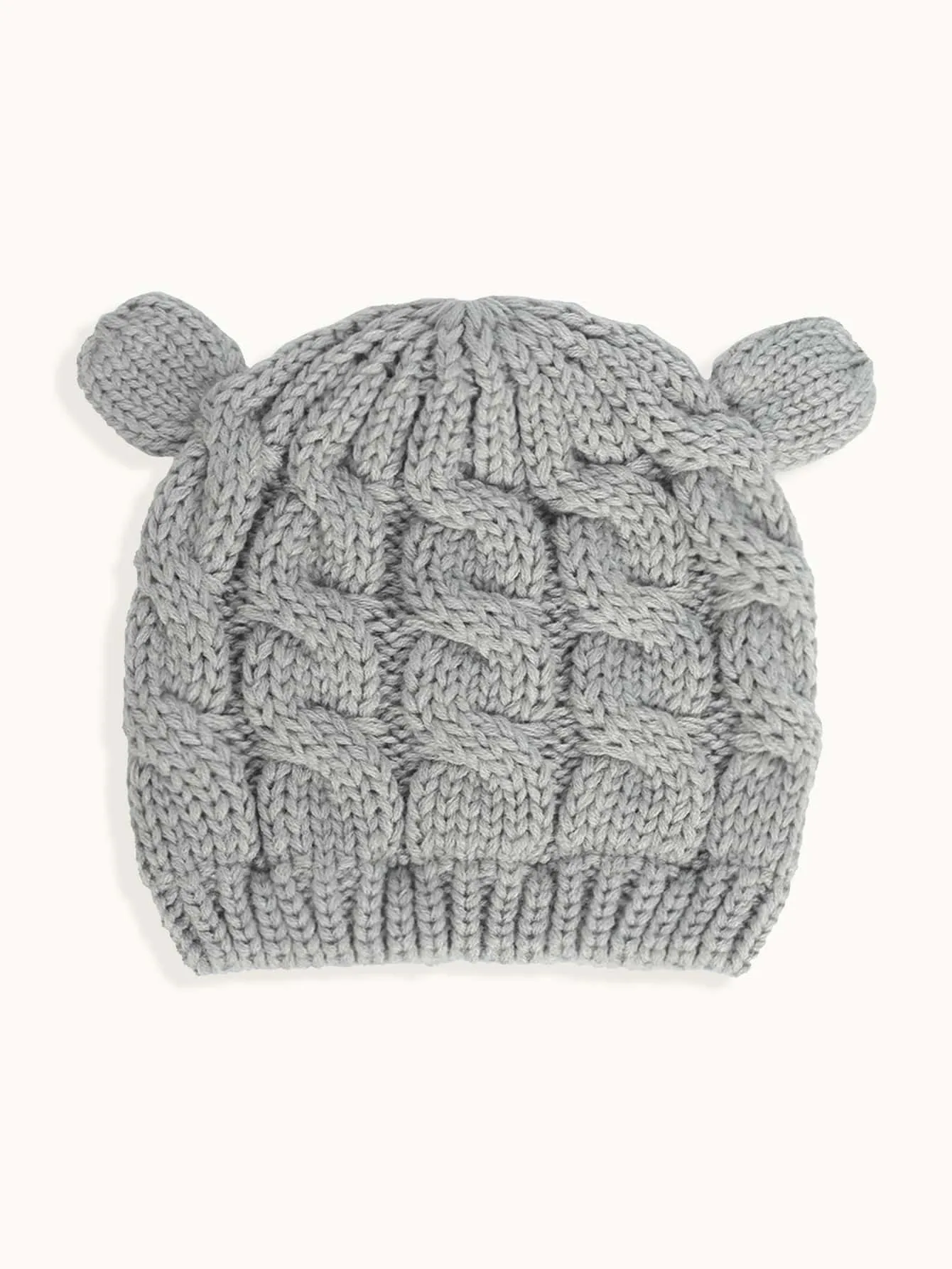 1set  Knitted Hat And Gloves Set- FD