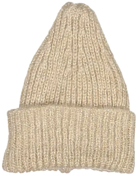 7024-BABY HAT WOOL-GOLD