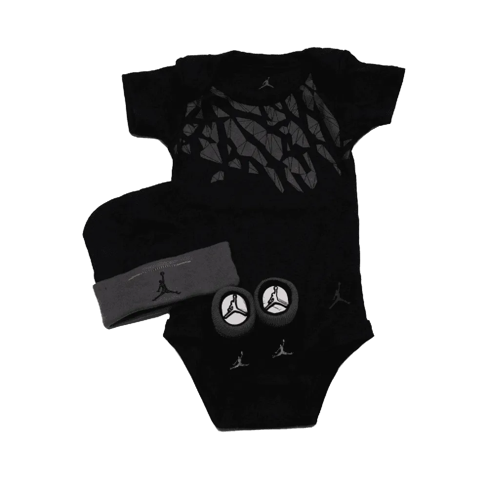 Air Jordan Baby infant 3Pcs sets bodysuit layette oneies