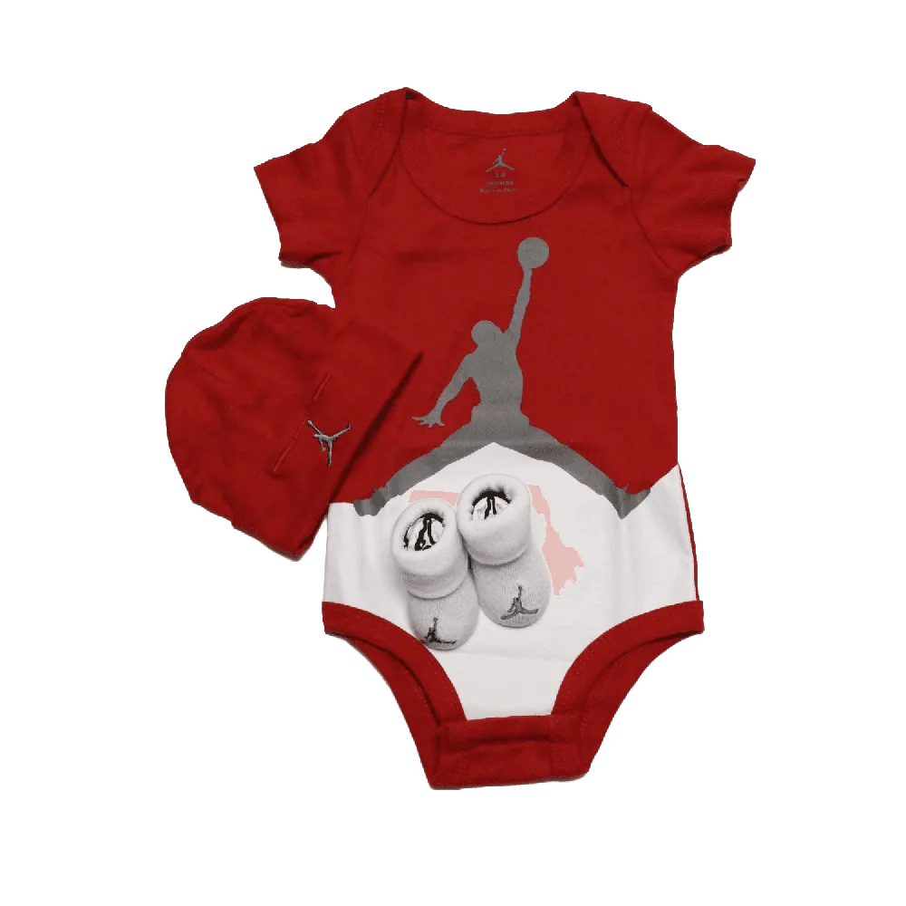 Air Jordan Baby infant 3Pcs sets bodysuit layette oneies