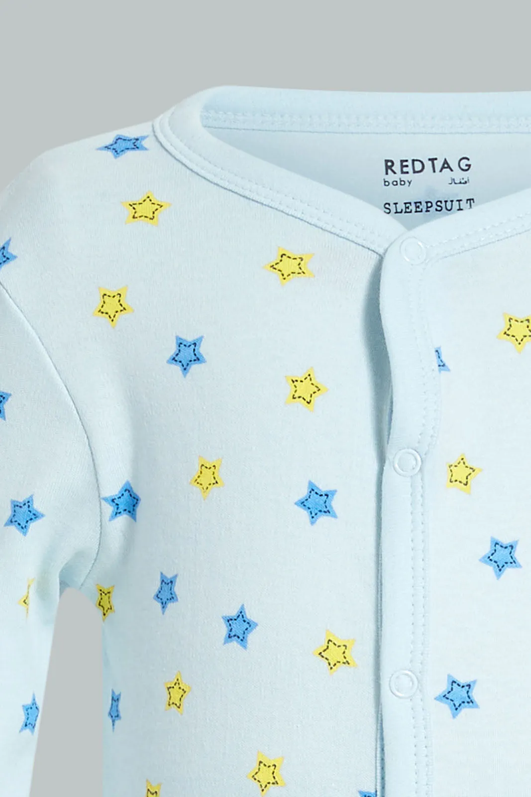 Assorted Printed Sleepsuit Set (3 Piece)