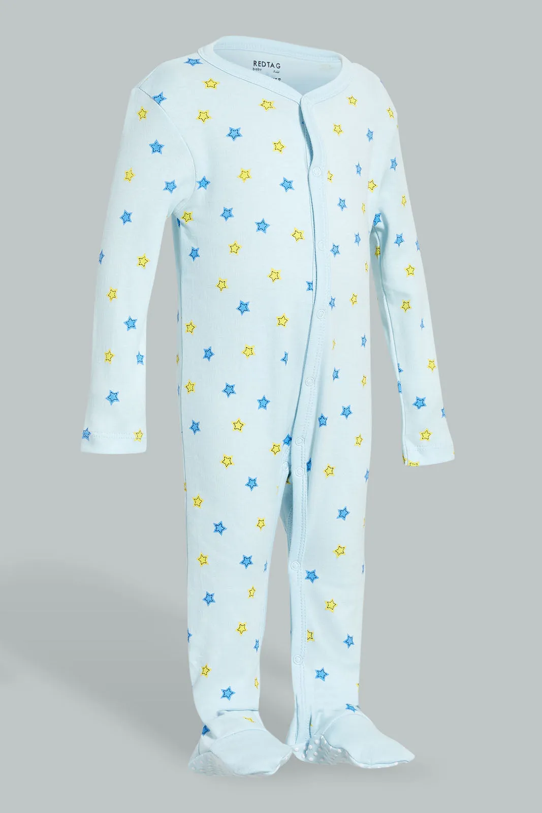 Assorted Printed Sleepsuit Set (3 Piece)