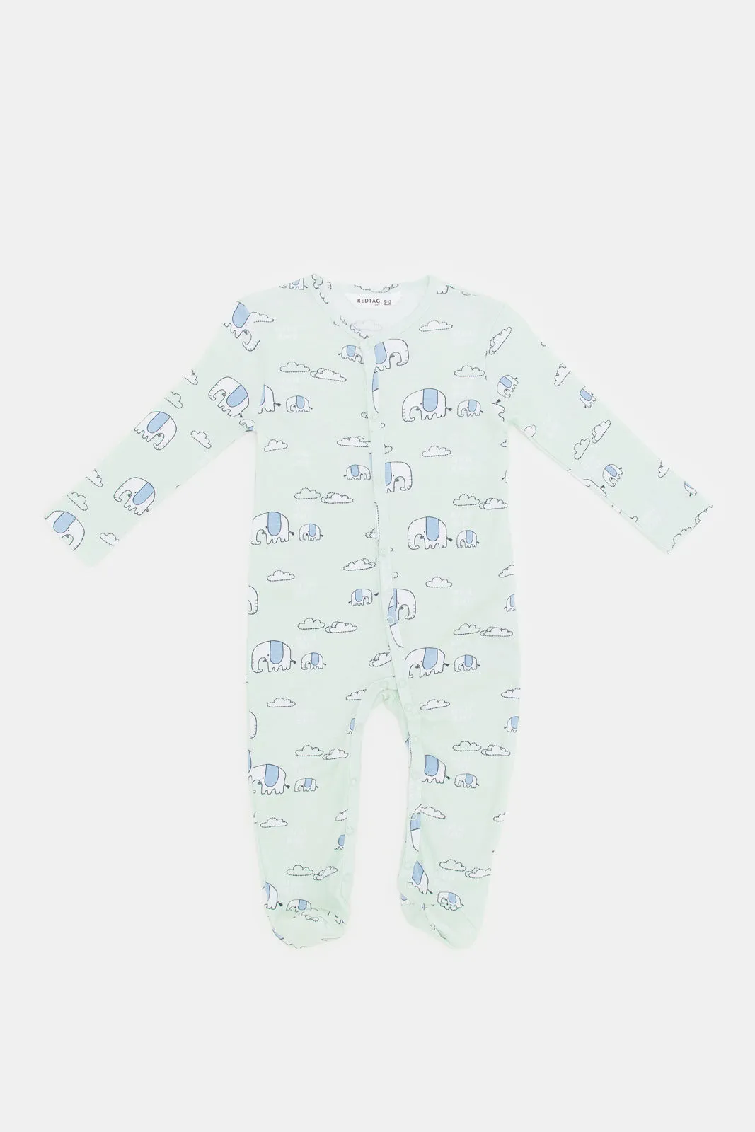 Babies Assorted Printed Sleepsuit Set (3 Piece)