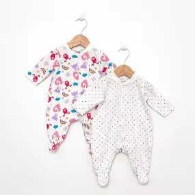 Baby 2-pack sleepsuits (50)