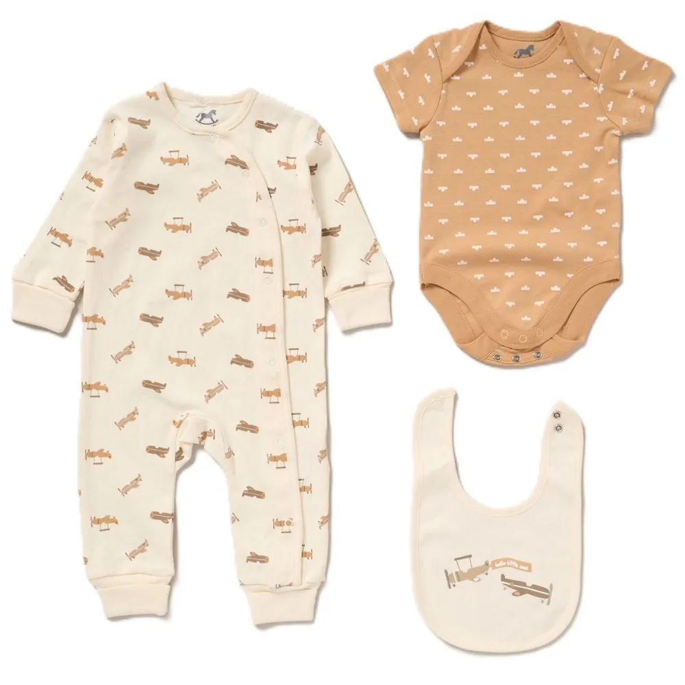 Baby Boys Sustainable 3 Piece Gift Set