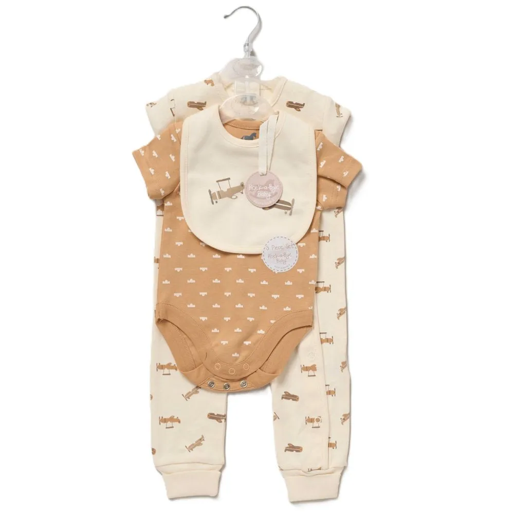 Baby Boys Sustainable 3 Piece Gift Set