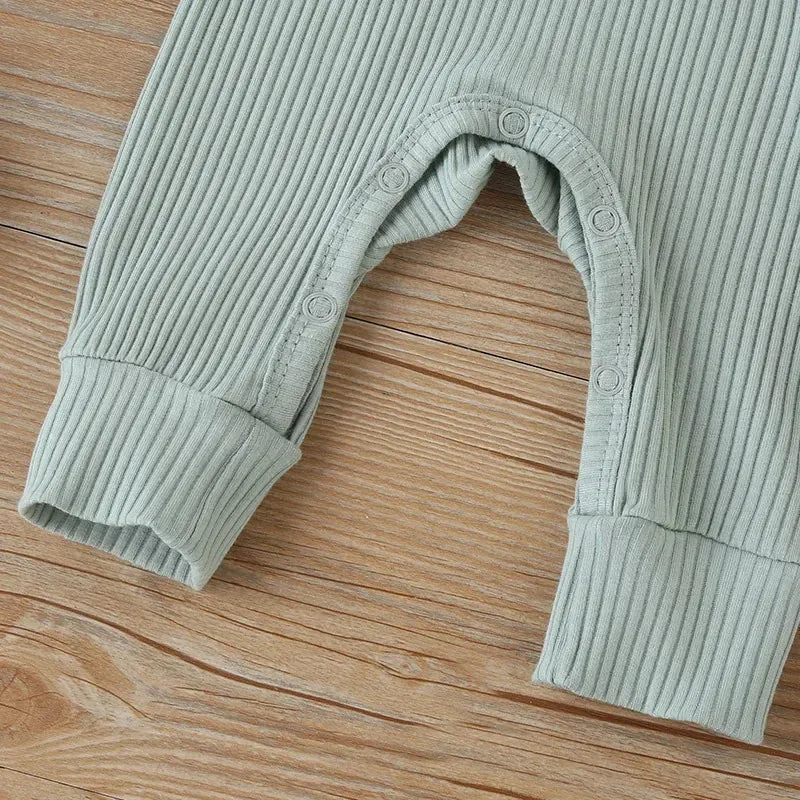 Baby Boys/Girls Long Sleeve Cotton Romper