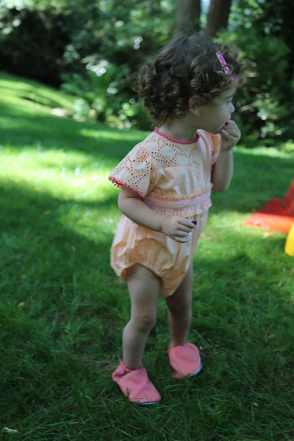 BABY CAMILA PATCHWORK ONESIE