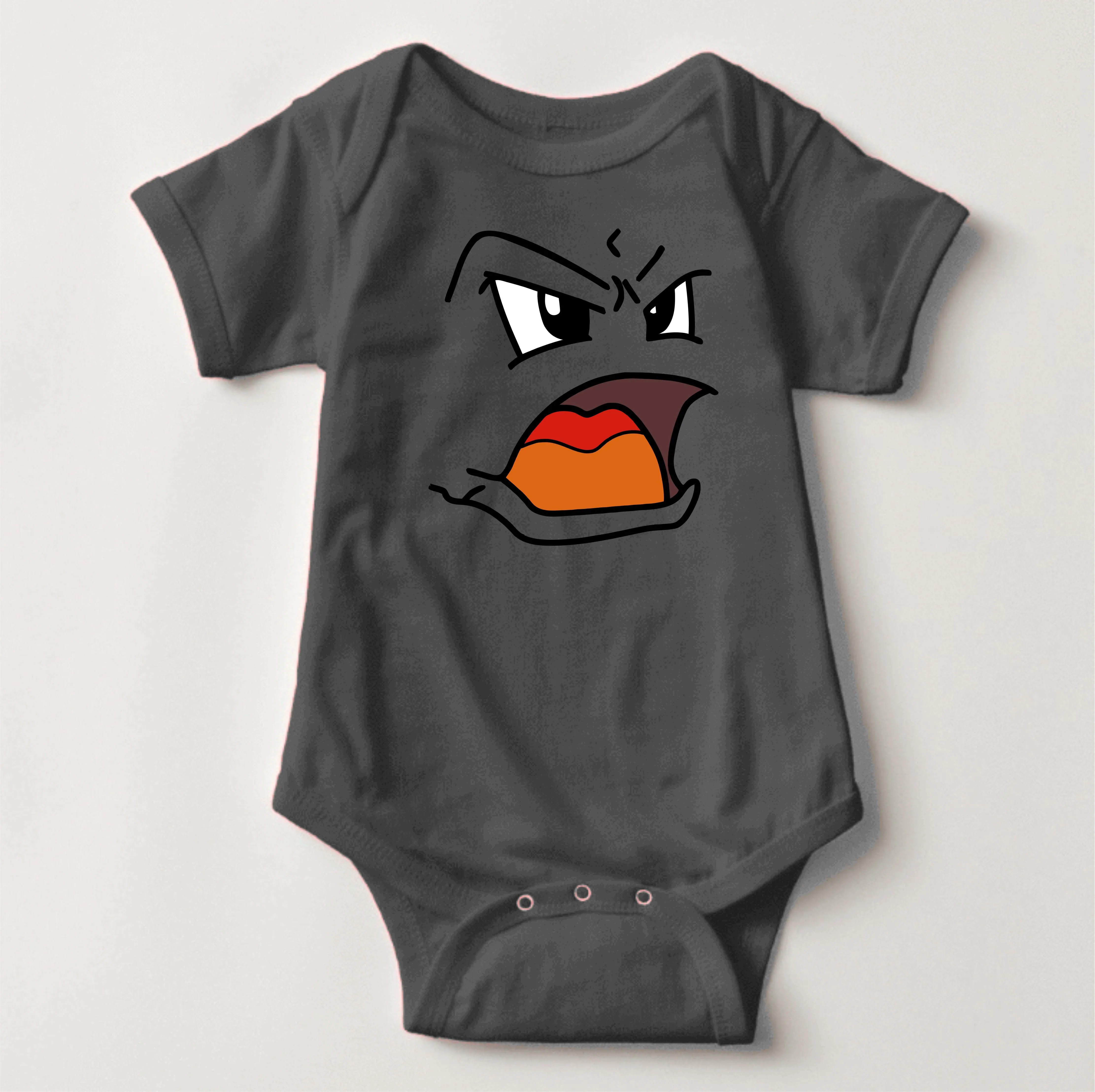 Baby Character Onesies with FREE Name Back Print - Pokemon-Geodude