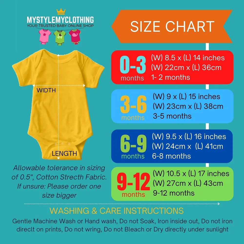 Baby Character Onesies with FREE Name Back Print - Pokemon-Geodude