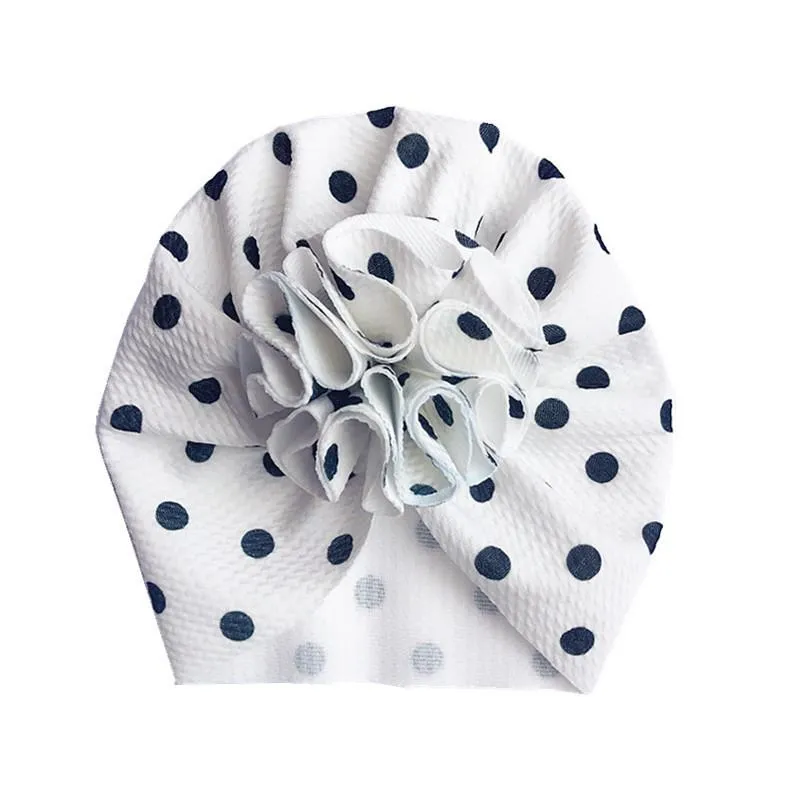 Baby Flower Plaid Hat