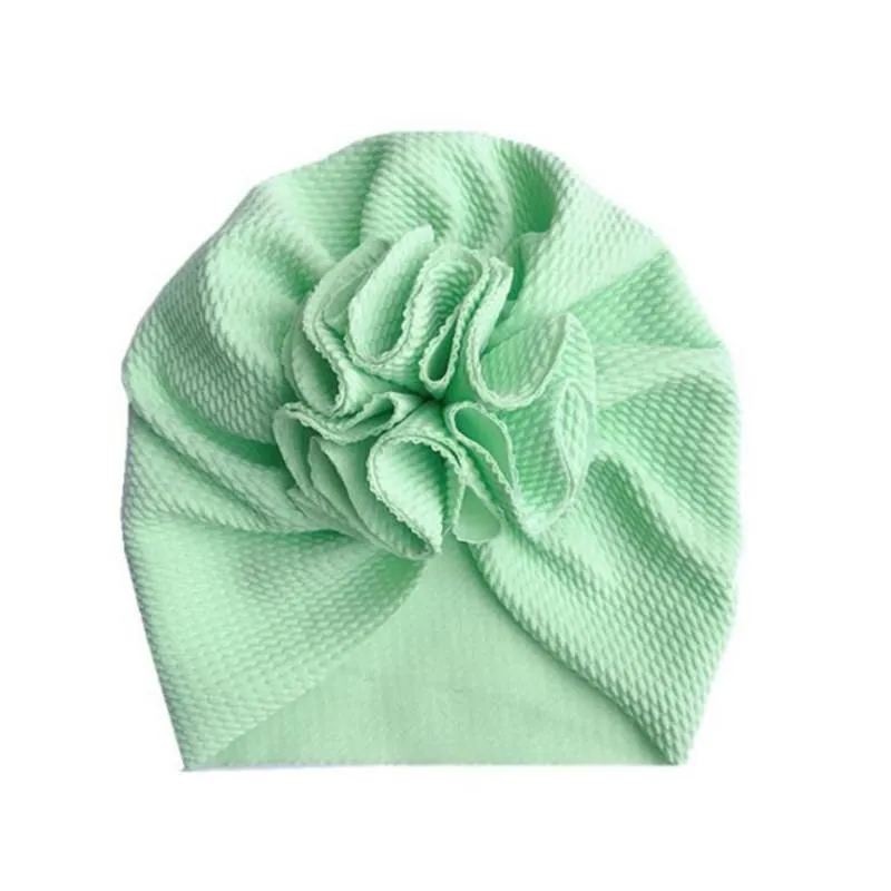 Baby Flower Plaid Hat