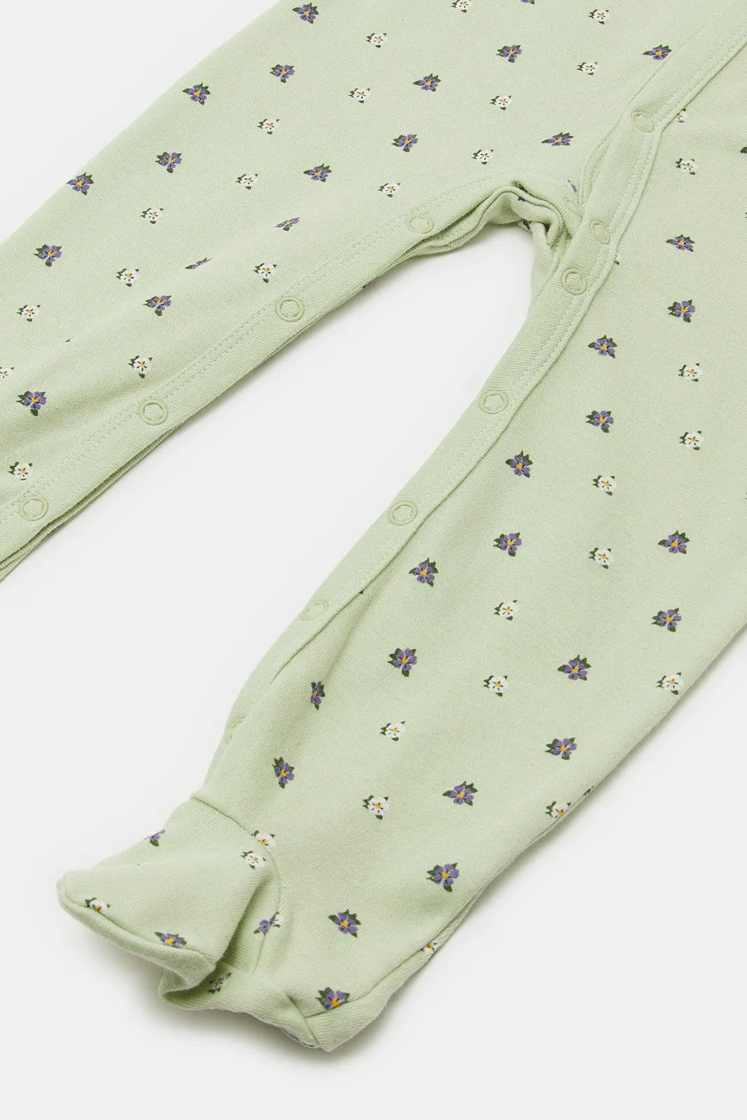 Baby Girl Assorted Sleepsuits Set (Pack Of 3)