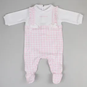 Baby Girls Cotton All-in-One - Pink - Tutto Piccolo