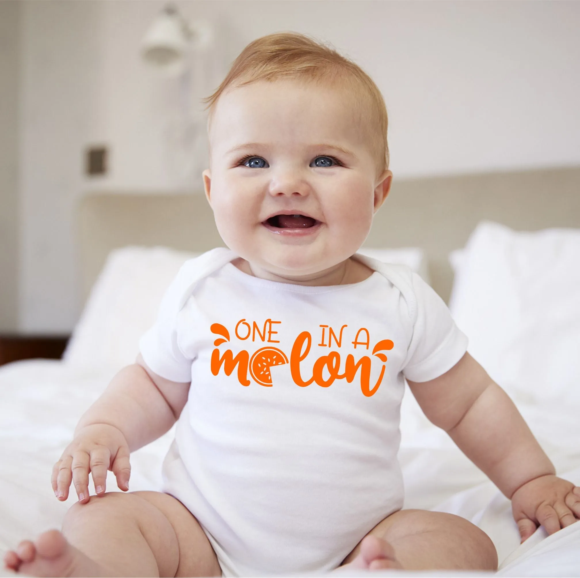 Baby Statement Onesies - One In a Melon