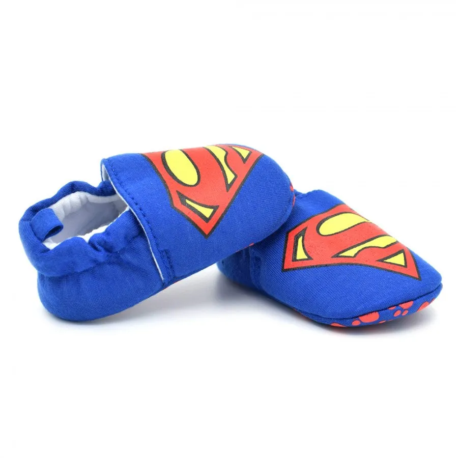 Baby Superhero Onesie with Shoe Set - Superman