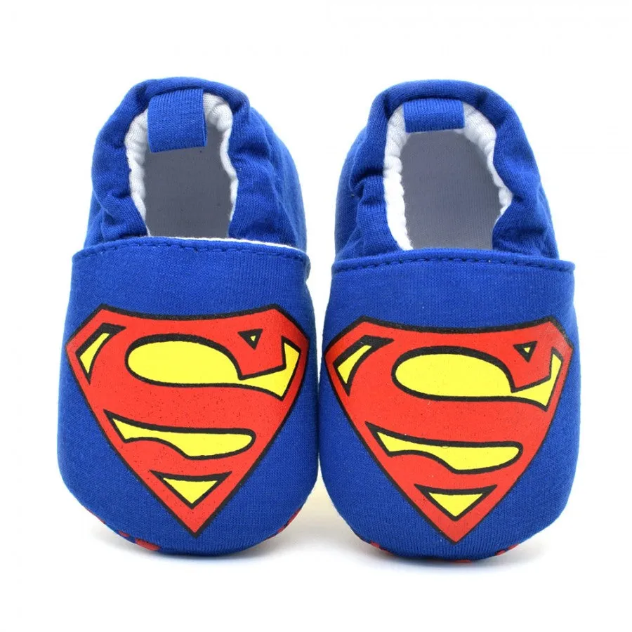 Baby Superhero Onesie with Shoe Set - Superman