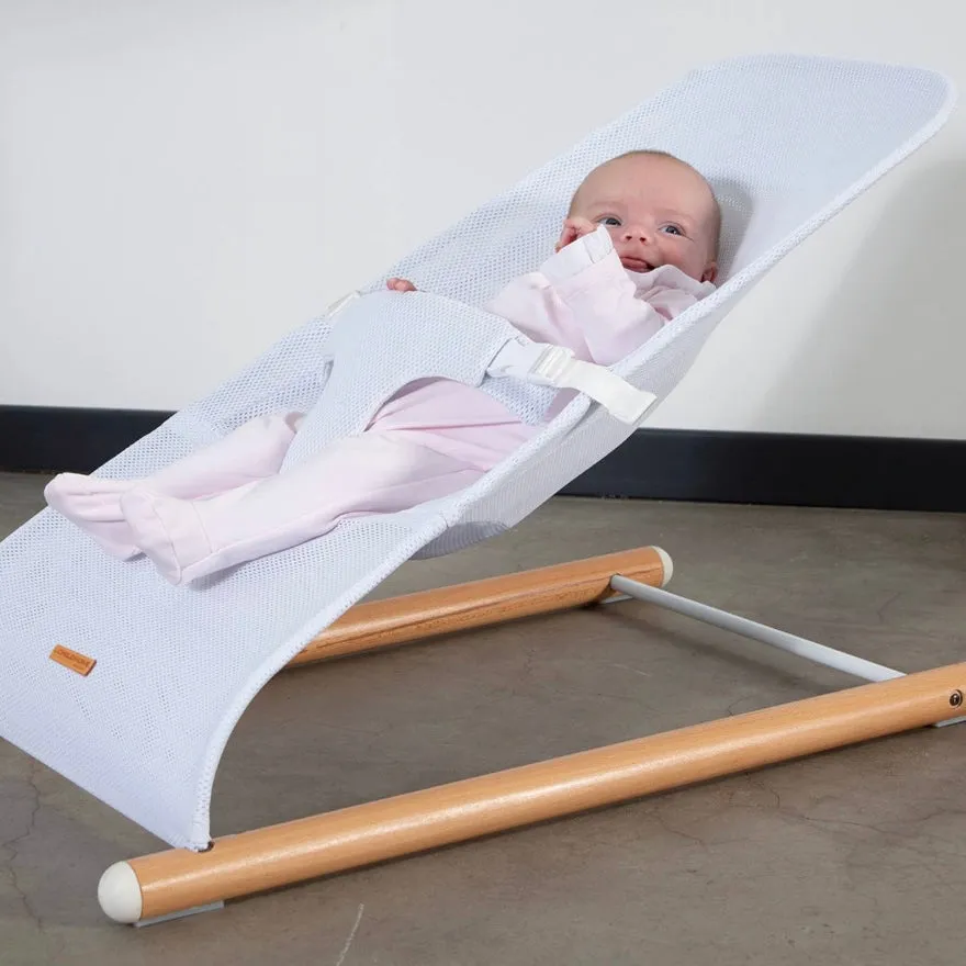 BEABA by Childhome Evolux Bouncer - White