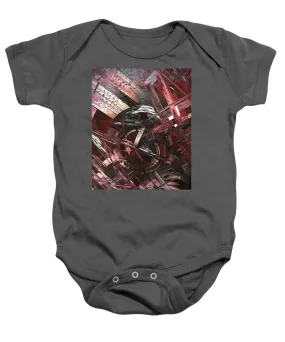 Bergandy Scrape - Baby Onesie
