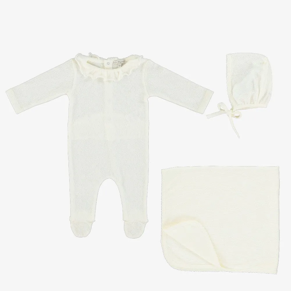 Blooms Collar Take Me Home Set - Pearl