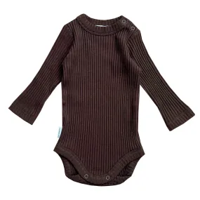 Bodysuit Rib Plum