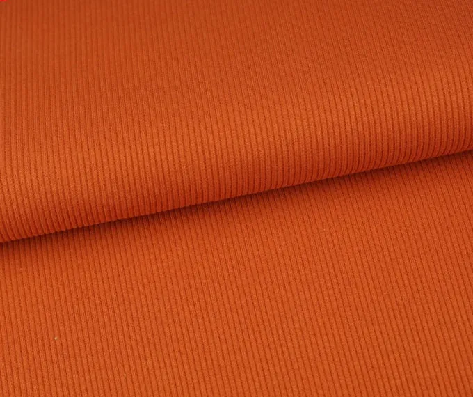 BRICK BROWN  RIB JERSEY