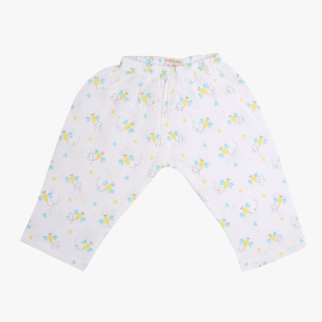 Buzzing Bee - Muslin Sleep Suit for babies and kids (Unisex)