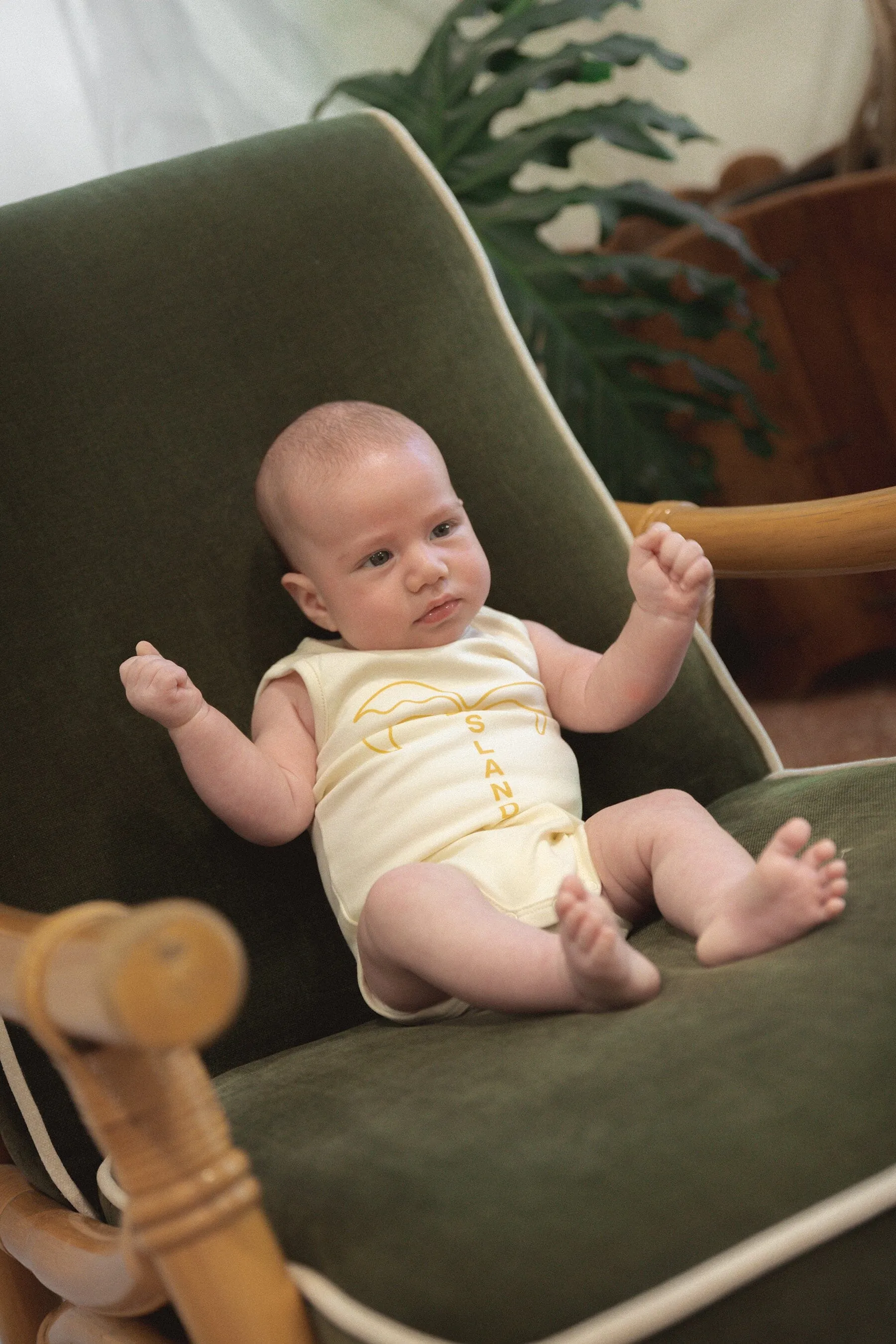 Cinnamon Baby - Big Island Romper | Mustard