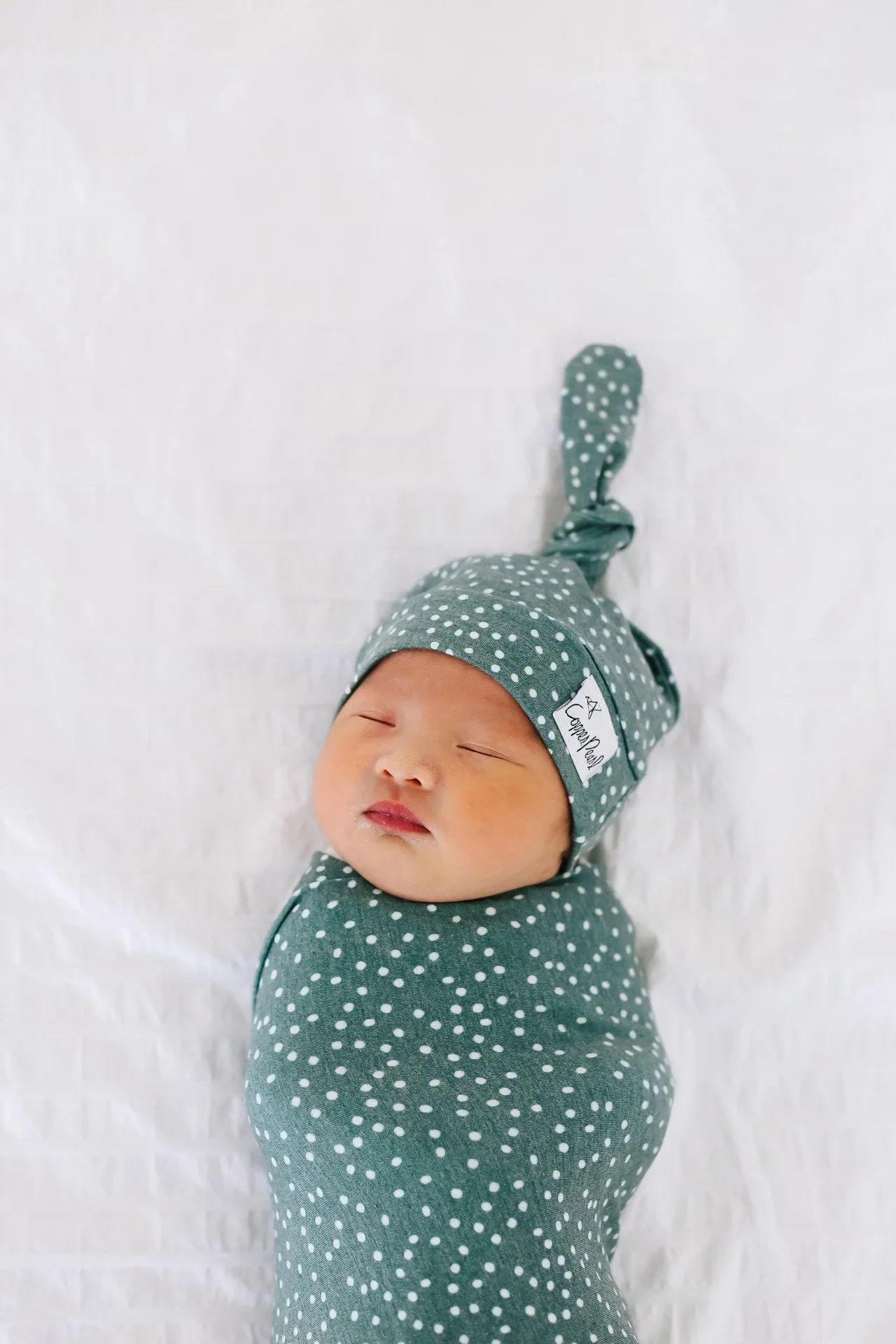 Copper Pearl Juniper Top Knot Hat