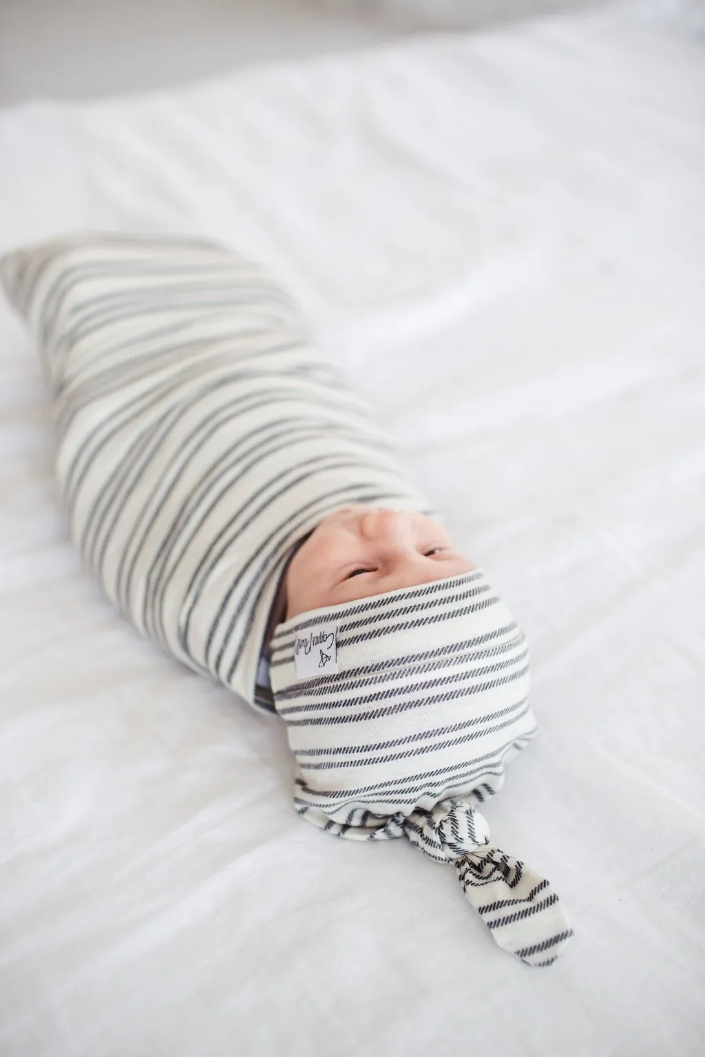 Copper Pearl Newborn Top Knot Hat - Midtown