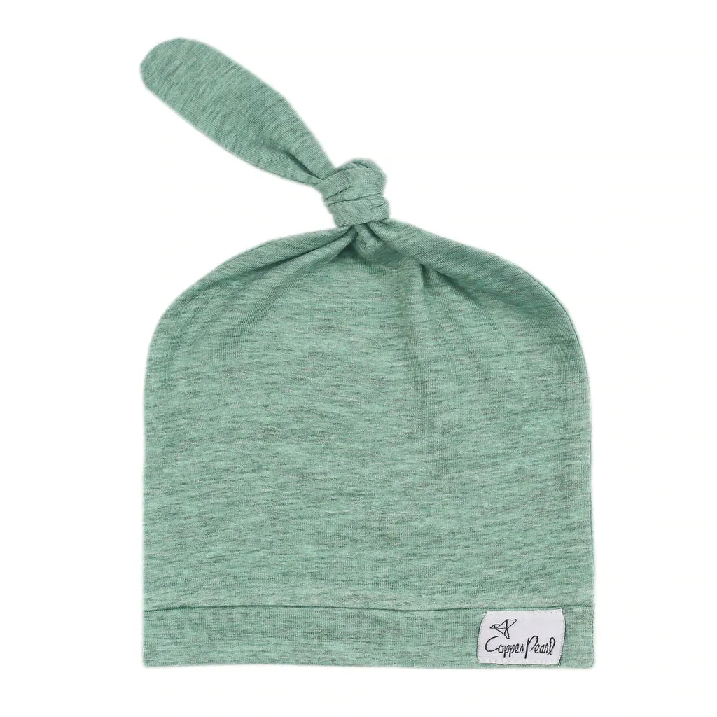 Copper Pearl Top Knot Hat - Emerson