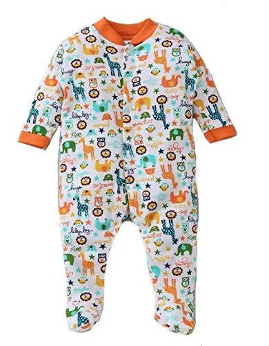 Daddy - G Rompers/Sleepsuits/Jumpsuit /Night Suits for New Born Babies - Orange
