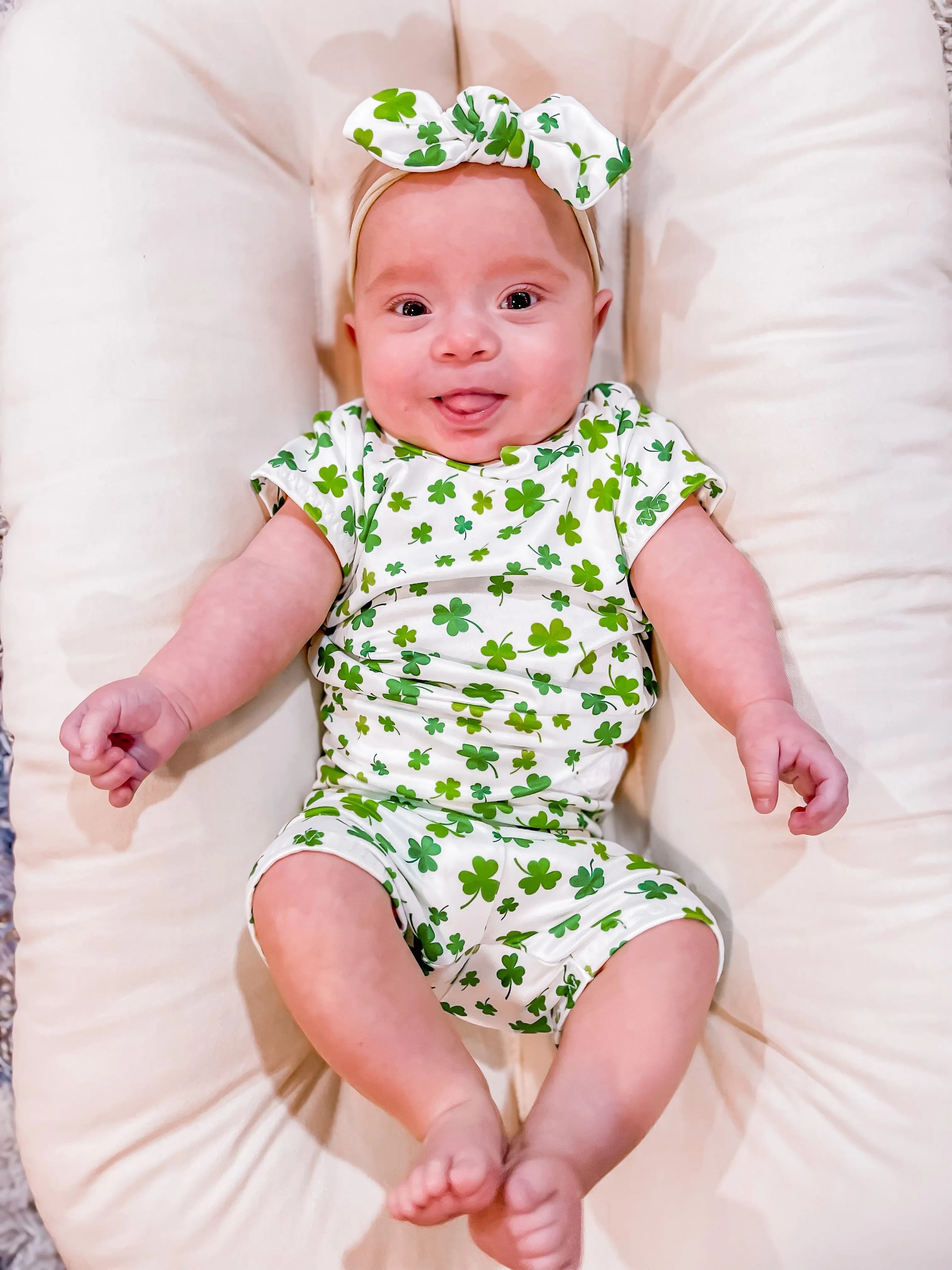 Dainty Shamrocks Summer Lounge Top