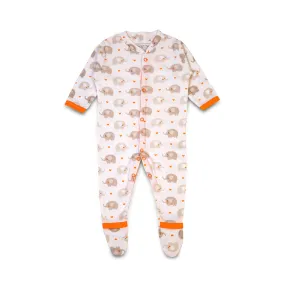Elephant and Striped Baby Rompers - Pack of 3