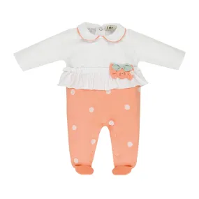 EVERYTHING MUST CHANGE - Peachy Babygrow - Peach