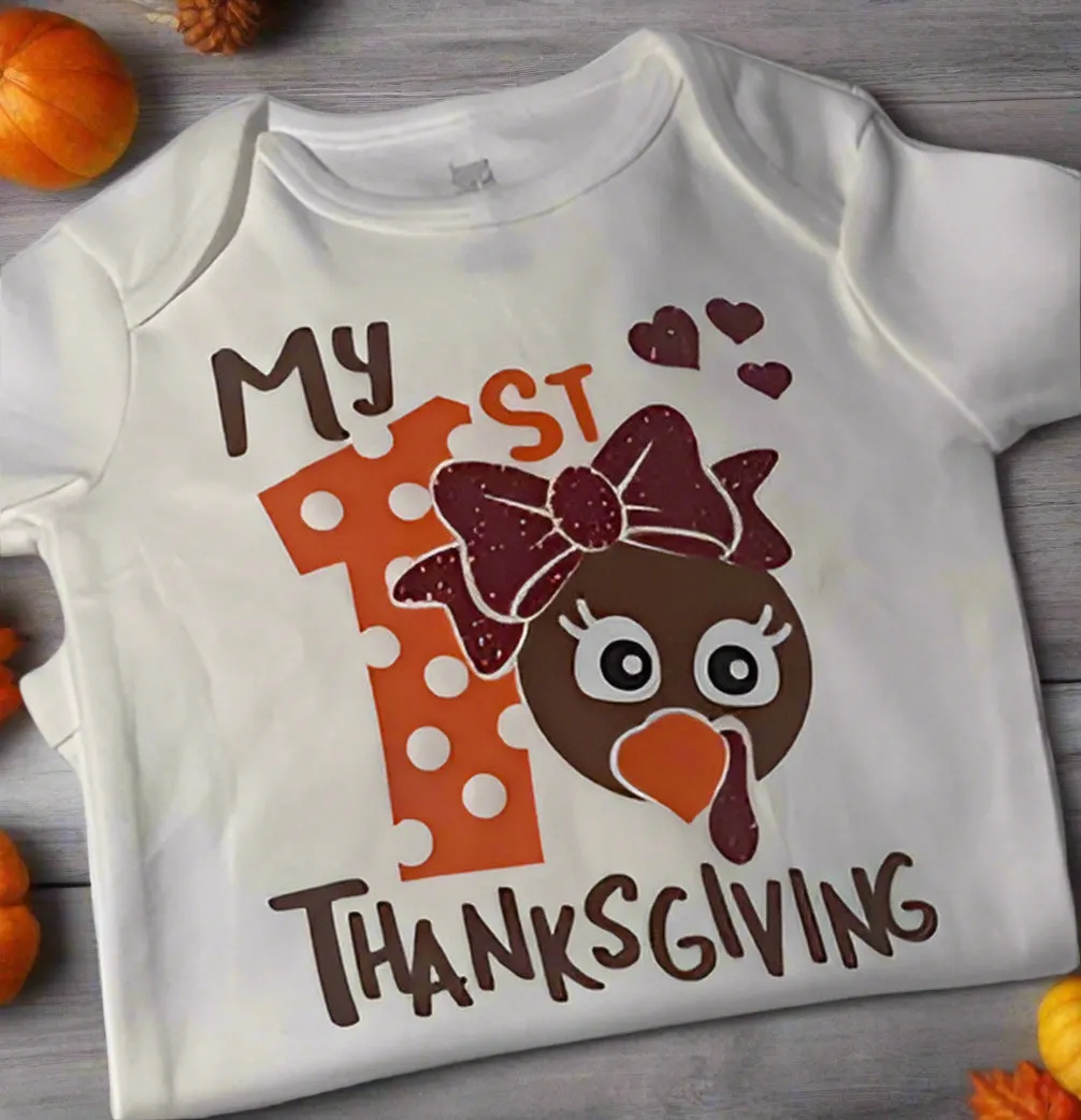 First Thanksgiving Onesie