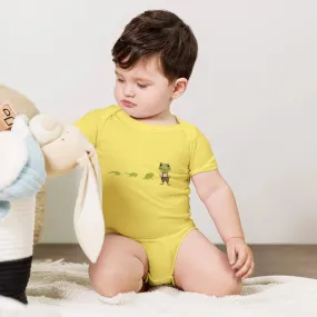 Frog Evolution Baby One Piece