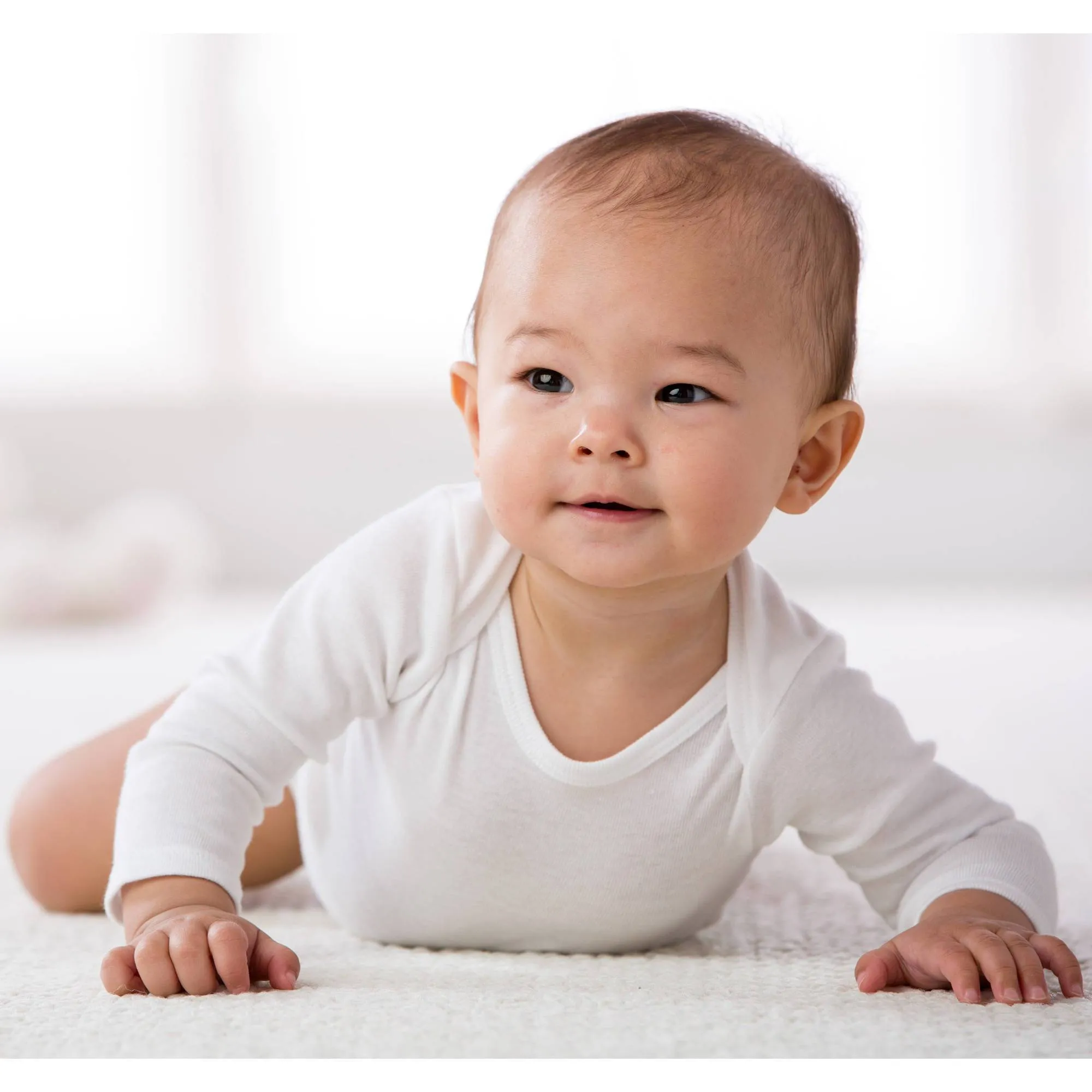 Gerber Newborn Baby Unisex Onesies Brand Long Sleeve Bodysuit, 3-Pack (0-3 Months)