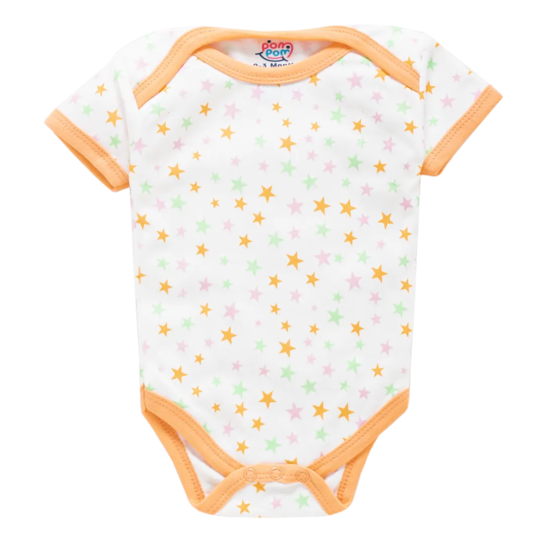 Half Sleeve Romper - Pack of 3
