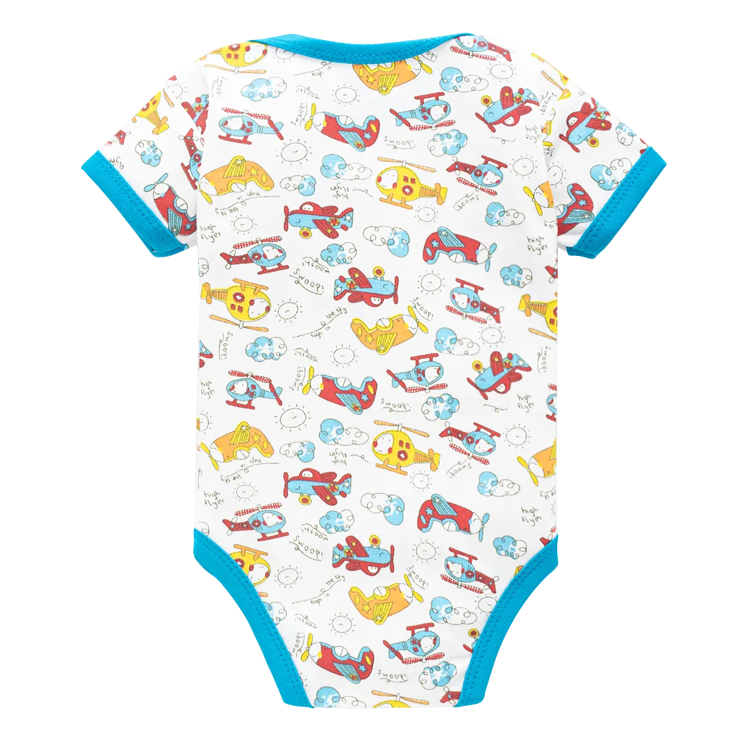 Half Sleeve Romper - Pack of 3
