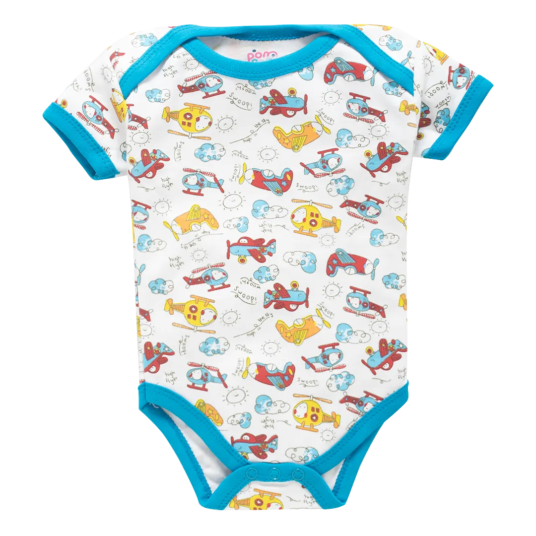 Half Sleeve Romper - Pack of 3