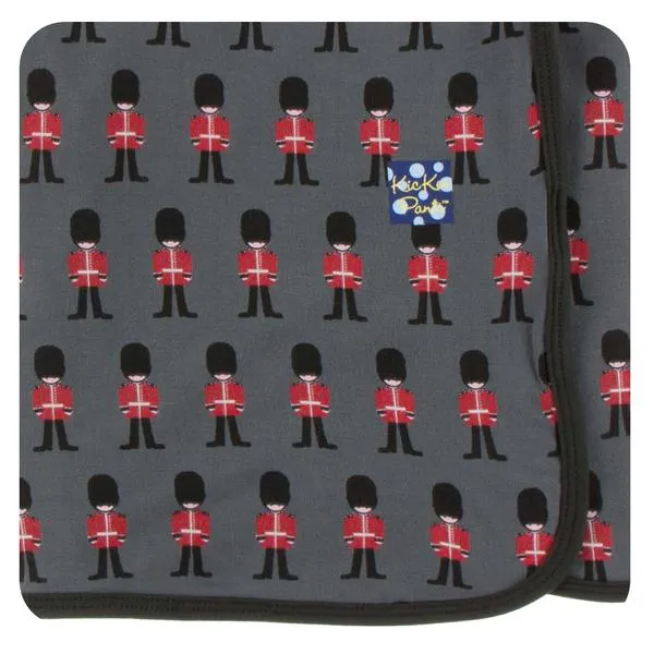 KicKee Pants London Swaddling Blanket in Queens Guard