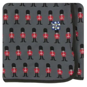 KicKee Pants London Swaddling Blanket in Queens Guard