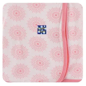 Kickee Pants - Print Swaddling Blanket - Macaroon Mandala