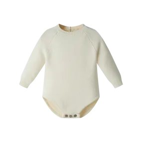 KNIT ONESIE-CREME