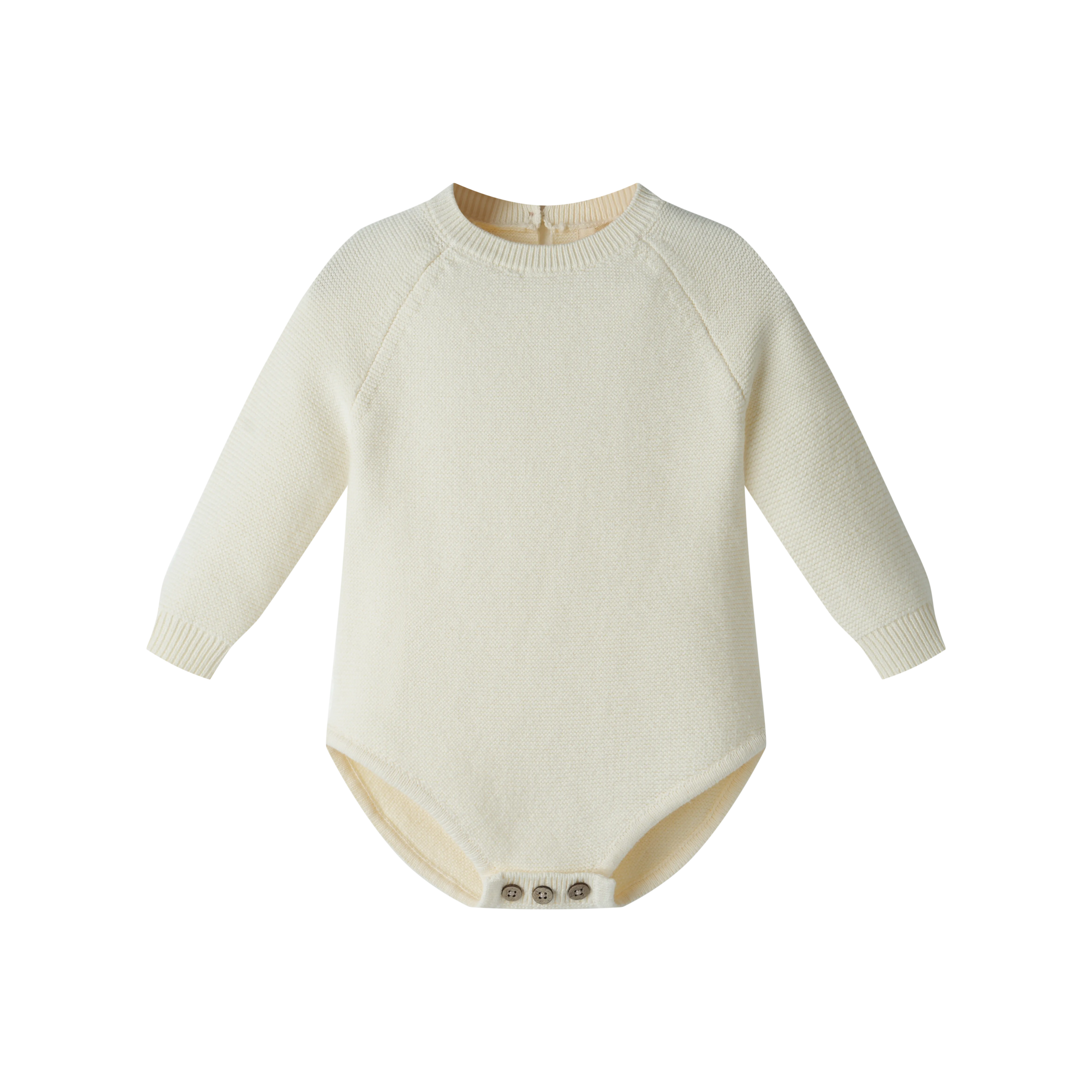 KNIT ONESIE-CREME
