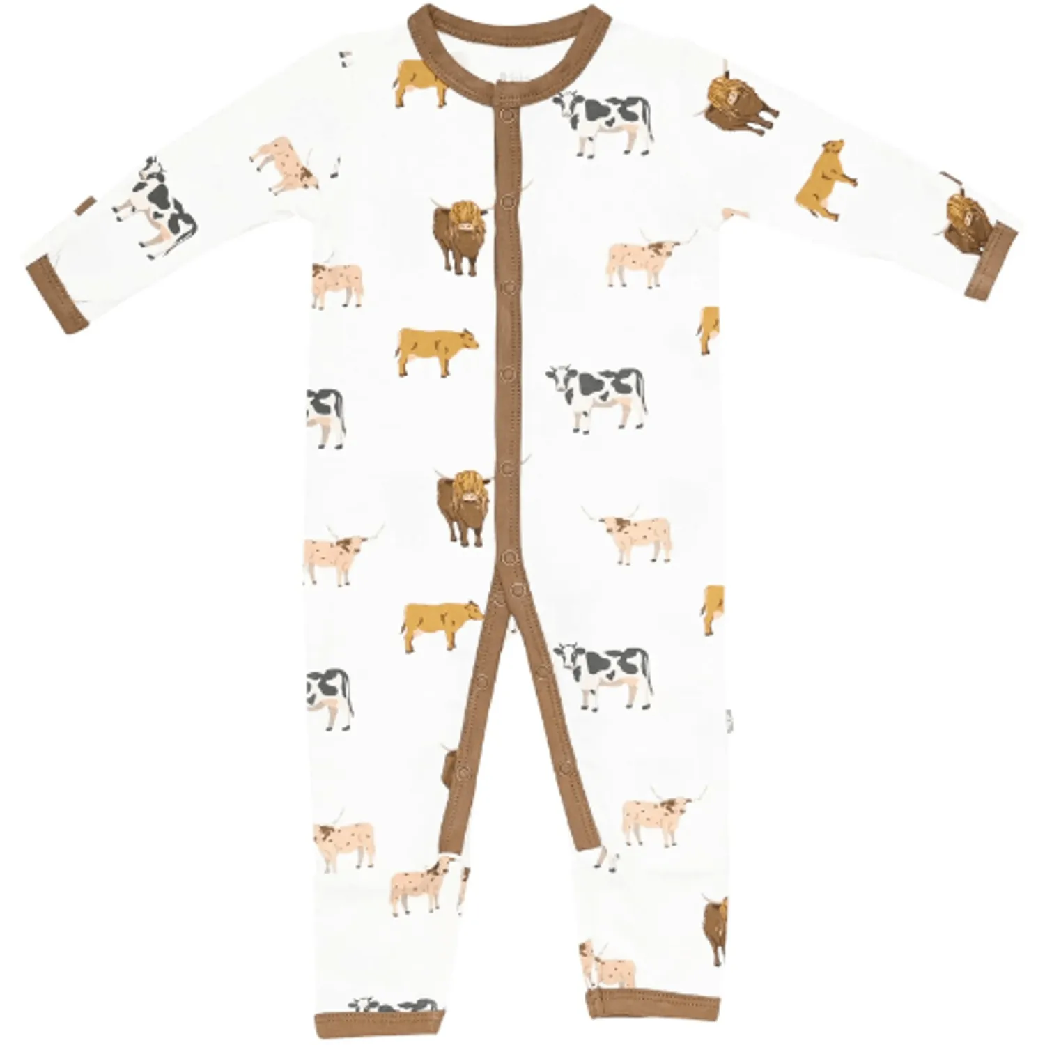 Kyte Baby Solid Snap Romper- 3/6 Months