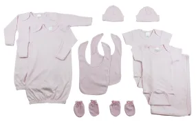Layette for a Newborn: Bambini Girls 11 Piece Layette Set