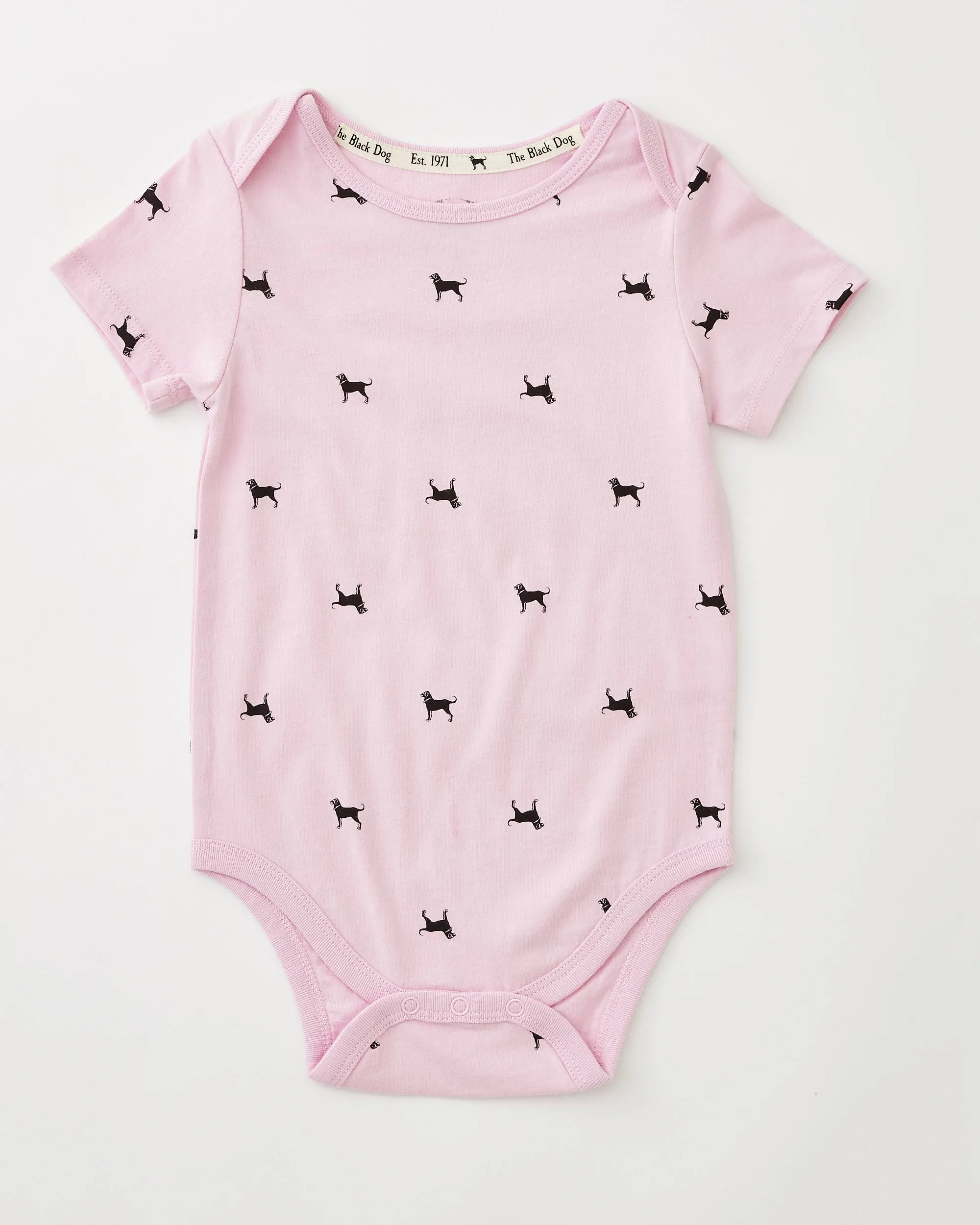 Lil Kids Mini Dog Print Onesie