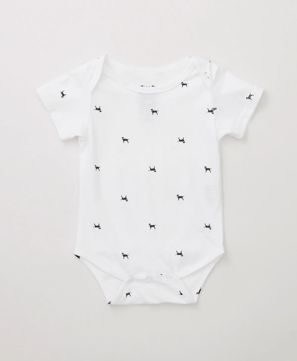 Lil Kids Mini Dog Print Onesie